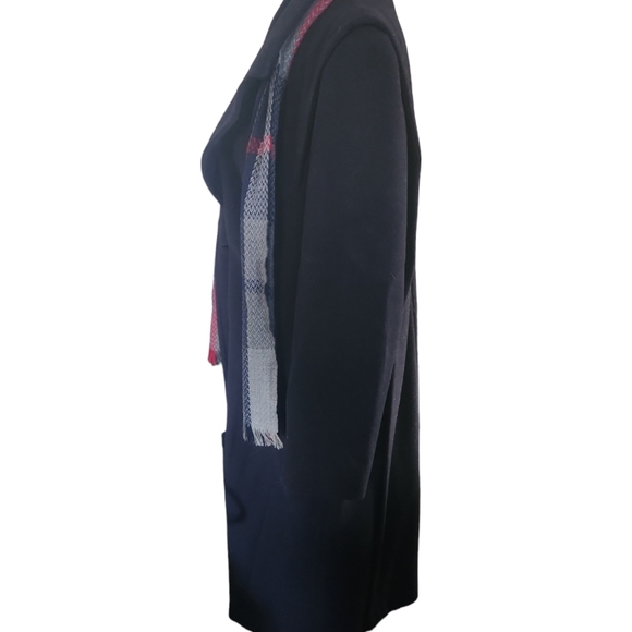 VTG Braefair wool blend coat made in the USA Size 14  with scarf - Picture 4 of 13